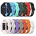 MOTONG Compatible with Huawei Band 8 Replacement Band - Silicone Replacement Wrist Band Strap Compatible with Huawei Band 8/7/6 / Honor Band 7/6(Silicone Black)