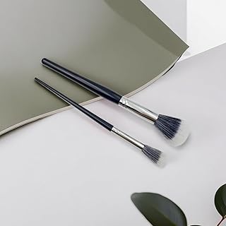 2 Piezas Brochas de Maquillaje Blush Foundati...