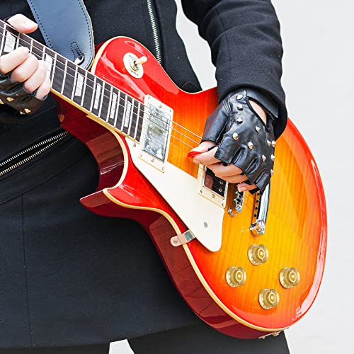 20 Pieces Electric Guitar Knobs Top Hat Volume Tone Control Knobs Turning Guitar Knobs Speed Control Knob Vintage Pedal Control Knobs For Guitar Bass Musical Instrument Parts Replacement, 5 Colors #TOP3