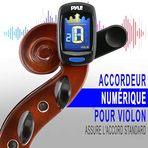 Violons à cordes robustes Pyle contre la casse pour écoles avec accessoires