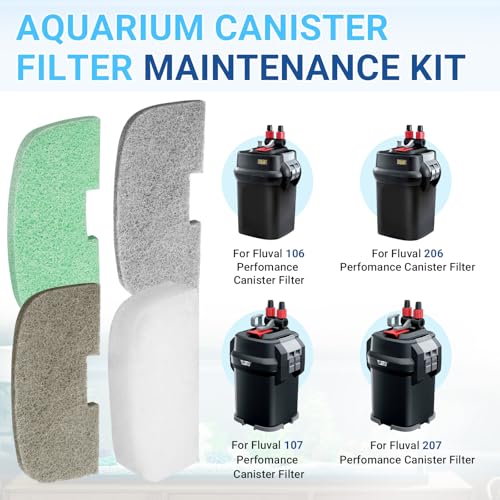 Image of Canister Filter Maintenance Kit for Fluval 207 107 106 206 Aquarium Filter