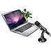 AKOAK Adjustable Portable Desktop Table Microphone Mic Stand Holder with Mic Clip for Computer Conference Studios Microphone,Podcasts, Online Chat, Lectures, and More