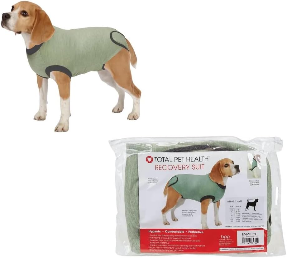 MPP Comfortable Stress Reducing Surgical Fast Healing Recovery Suit Shirt for Dogs (XLarge)