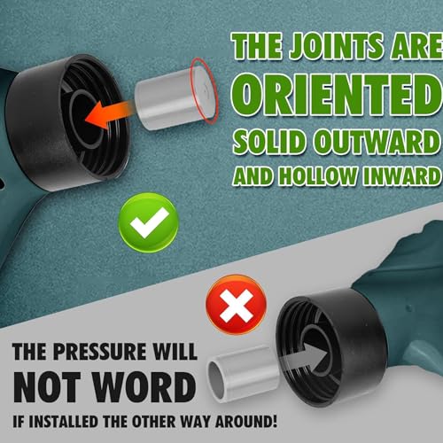 Eliminar obstrucciones de tuberías con limpiador de desagües de 120 PSI 5
