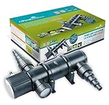 allpondsolutions 11w UV Light Steriliser for Pond & Aquarium - CUV-211 Fish Tank Pond Clarifier - Helps Remove Algae and Greenwater - Image 1