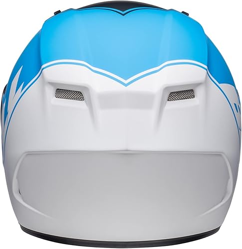 Vista 105 de Bell Qualifier - Casco integral para motocicleta Ascent Negro Mate/Azul/Blanco