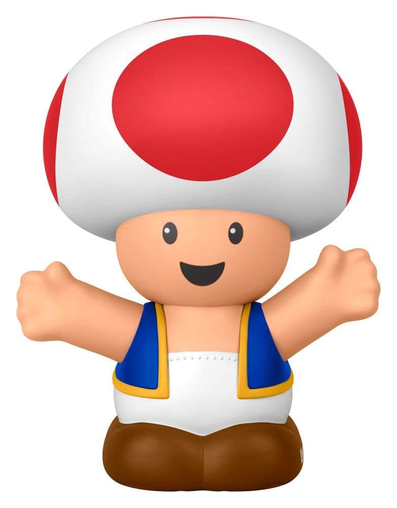My Mario Fisher-Price Little People 7 cm, My Mario Toad FigureAction Figures For Kids
