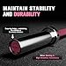 RitFit Barbell Weight Set - 4/6FT Olympic Barbell with Weight Plates (55-115LB Total) - Weightlifting Equipment for Squats, Curls, Deadlifts, Presses, Hip Thrusts 4FT Pink Bar with 35LB Plates