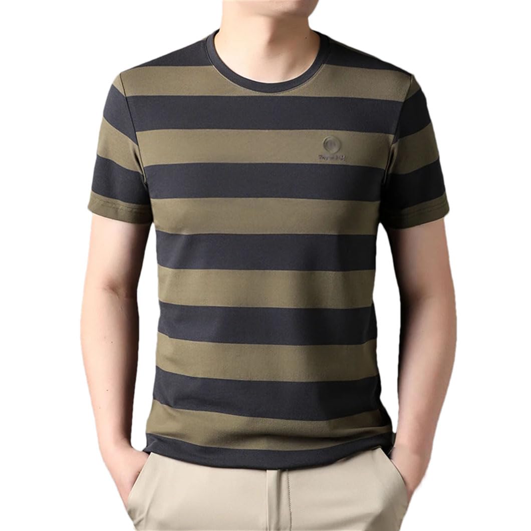 T-shirty dla mężczyzn męskie letnie topy okrągły dekolt koszulka z krótkim rękawem męskie koszulki