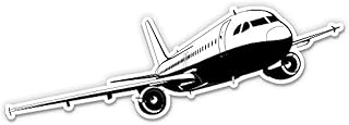 Airplane - 3" Vinyl Sticker - for Car Laptop Water Bottle Phone - Waterproof Decal