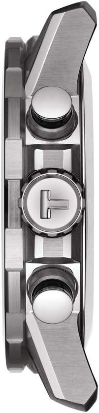 ساعت مچی مردانه تیسوت مدل T1256171605101 با بدنه استیل و بند چرمی