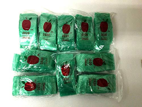 Mini sacs zippés vert 5,1 cm pour protéger vos composants de la poussière et l'humidité