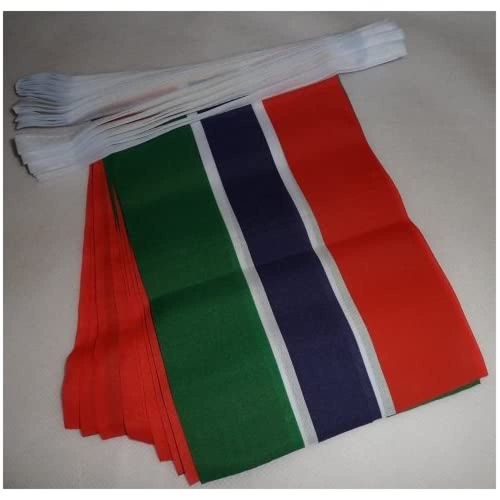 AZ FLAG Guirnalda 6 Metros, 20 Banderas de Ecuador 21x15 cm, Bandera Ecuatoriana 15 x 21 cm - Banderines — view 206