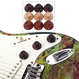 Almencla 3pcs / Set Bois Guitare électrique Basse Volume Ton Bouton Boutons De Potentiomètre Avec 6mm Trou - Les Beatles, Paul McCartney, John Lennon, RIngo Starr, George Harrison Almencla 3pcs / Set Bois Guitare électrique Basse Volume Ton Bouton Boutons De Potentiomètre Avec 6mm Trou – Image 4