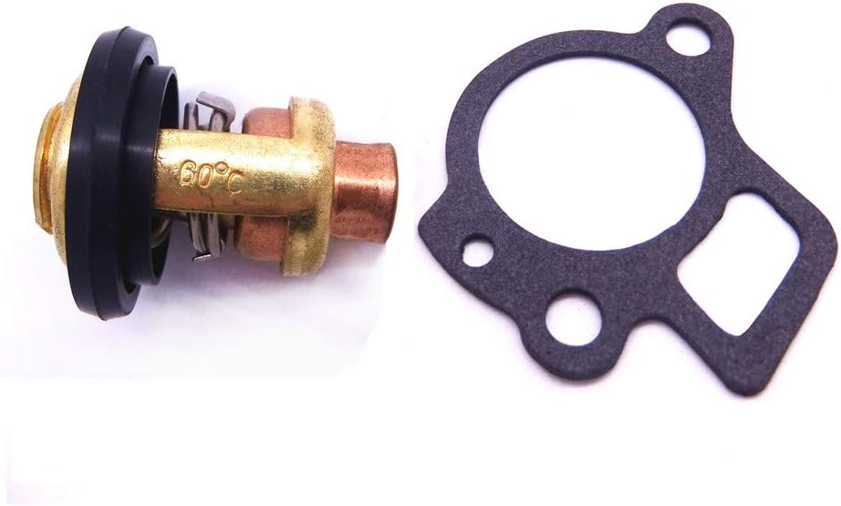 SouthMarineBoat Engine 6G8-12411-01 6G8-12411-02 6G8-12411-03 Thermostat and 65W-12414-00 62Y-12414-00 Gasket for Yamaha 9.9-70hp 4-Stroke Outboard Motor