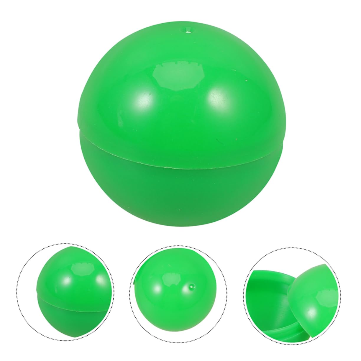 OKUMEYR Raffle Balls 25pcs Lightweight Hollow Plastic Balls Small Pingpong for Bulk Orders Perfect for Parties and Events