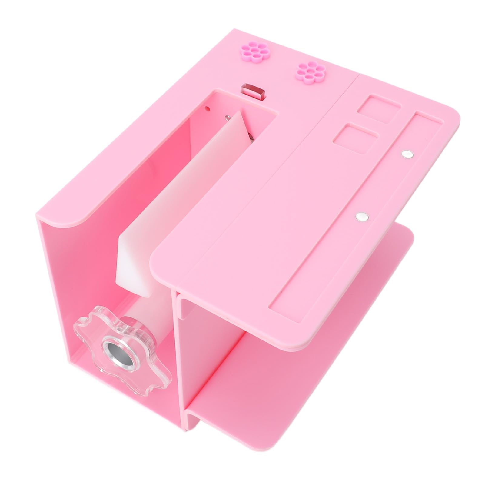 Macchina per la Fioritura delle Ciglia Strumento Automatico per Separare le Ciglia in Acrilico per Saloni di Bellezza 17,5x14x12,4 Cm (Rosa)