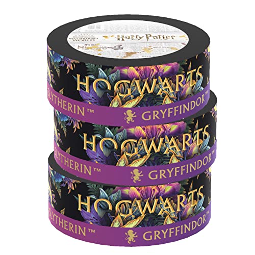 Washi Harry Potter blason floral pour personnaliser vos carnets et scrapbooking