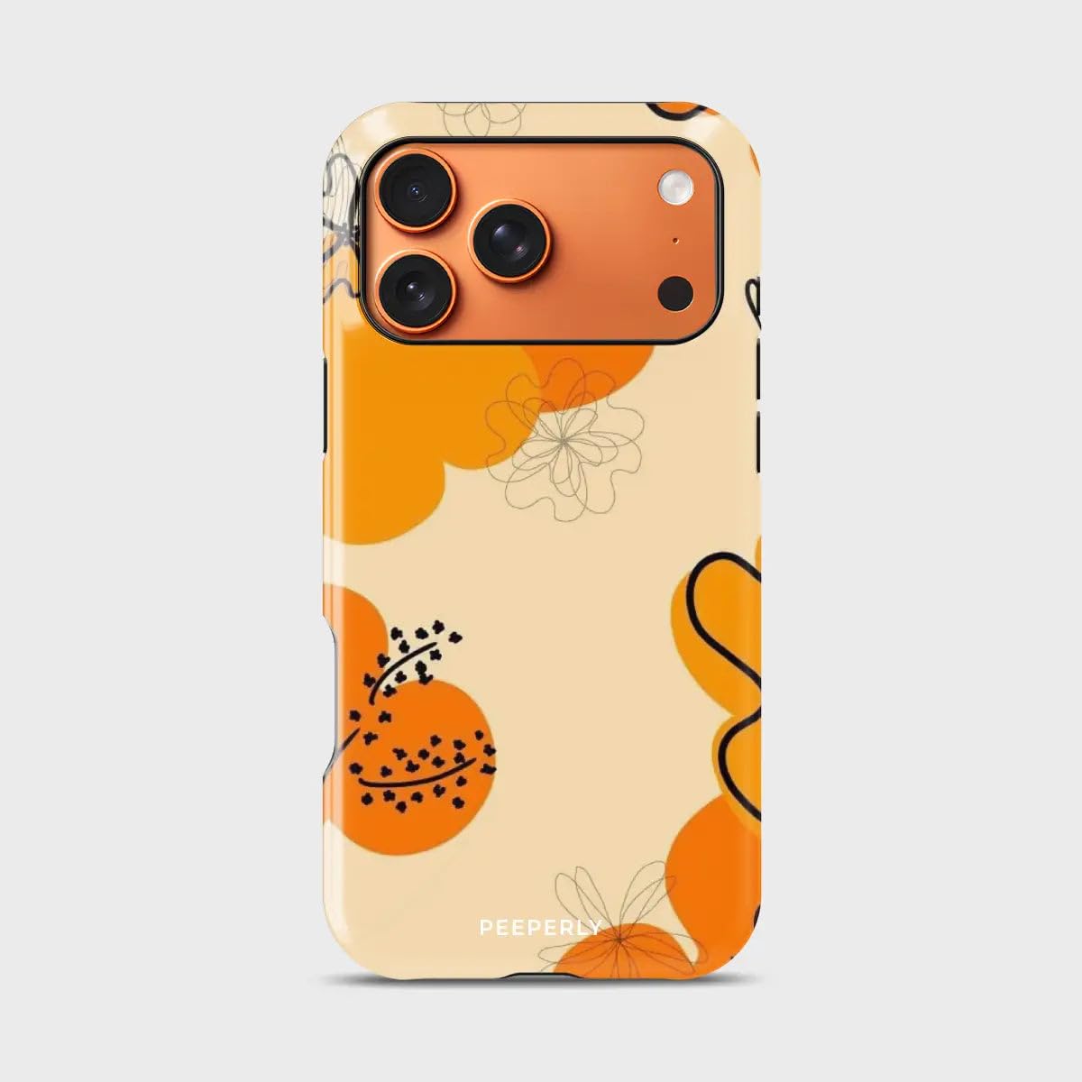 Peeperly Sunny Play Crystal Case Compatible with iPhone 17 Pro Max