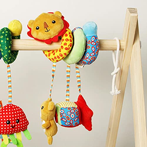 Pomrone Spiraal speelgoed baby mobiel twisty spiraal bed hangen speelgoed geschenken baby activiteit pedagogisch pluche… - Image 5