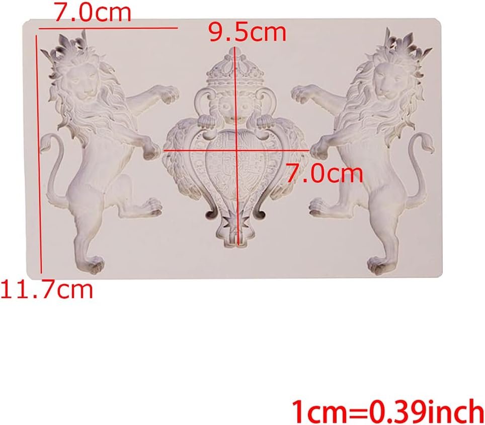 3D For Creative Lion Shaped Silicone Mold For Homemade Dessert Candy Accessories Baking