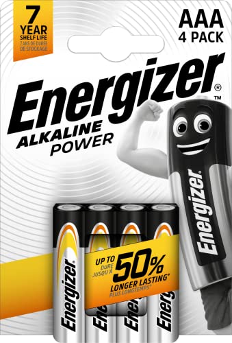 Energizer Pile Std - Alcaline Ministilo, 4 Pezzi