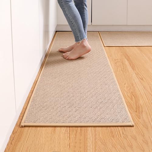 Alfombrilla de baño antideslizante y absorbente rectangular de microfibra gris para ducha y cocina 7