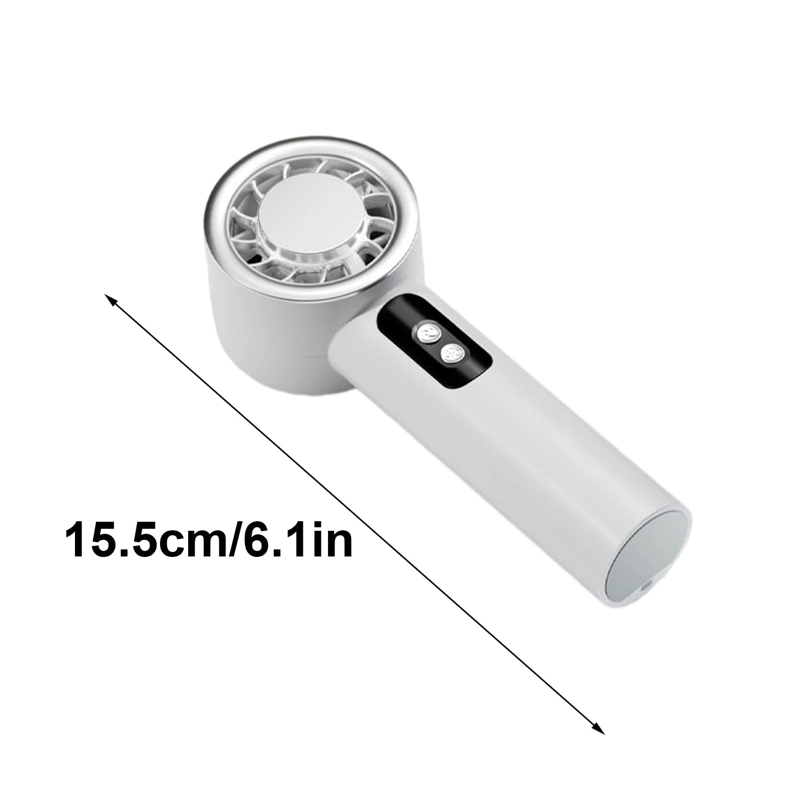 Ventilatore portatile portatile portatile 100 velocità regolabile batteria ricaricabile per viaggi campeggio all'aperto ricaricabile