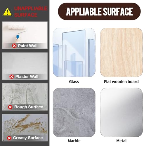 Xhnkeg Supporto Da Tavolo, Sotto Il Tavolo, Supporto Per Pc, Sotto Scrivania, Salvaspazio, Per Laptop, Tablet, Tastiera, Router - 7