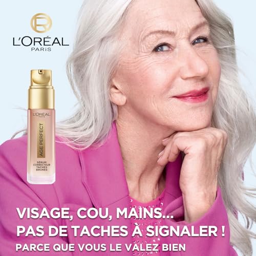 Routine 'oréal Paris Age Perfect Golden Age Sérum Correcteur Taches Brunes 30ml & Soin Jour Rosé Re Fortifiant 50ml - vue 7