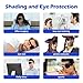 RIKEYO Eye Patch,2pcs Eye Patches for Adults,Medical Eyepatch for Left Right Eye After Surgery,Adjustable Eye Patch for Amblyopia Strabismus Black