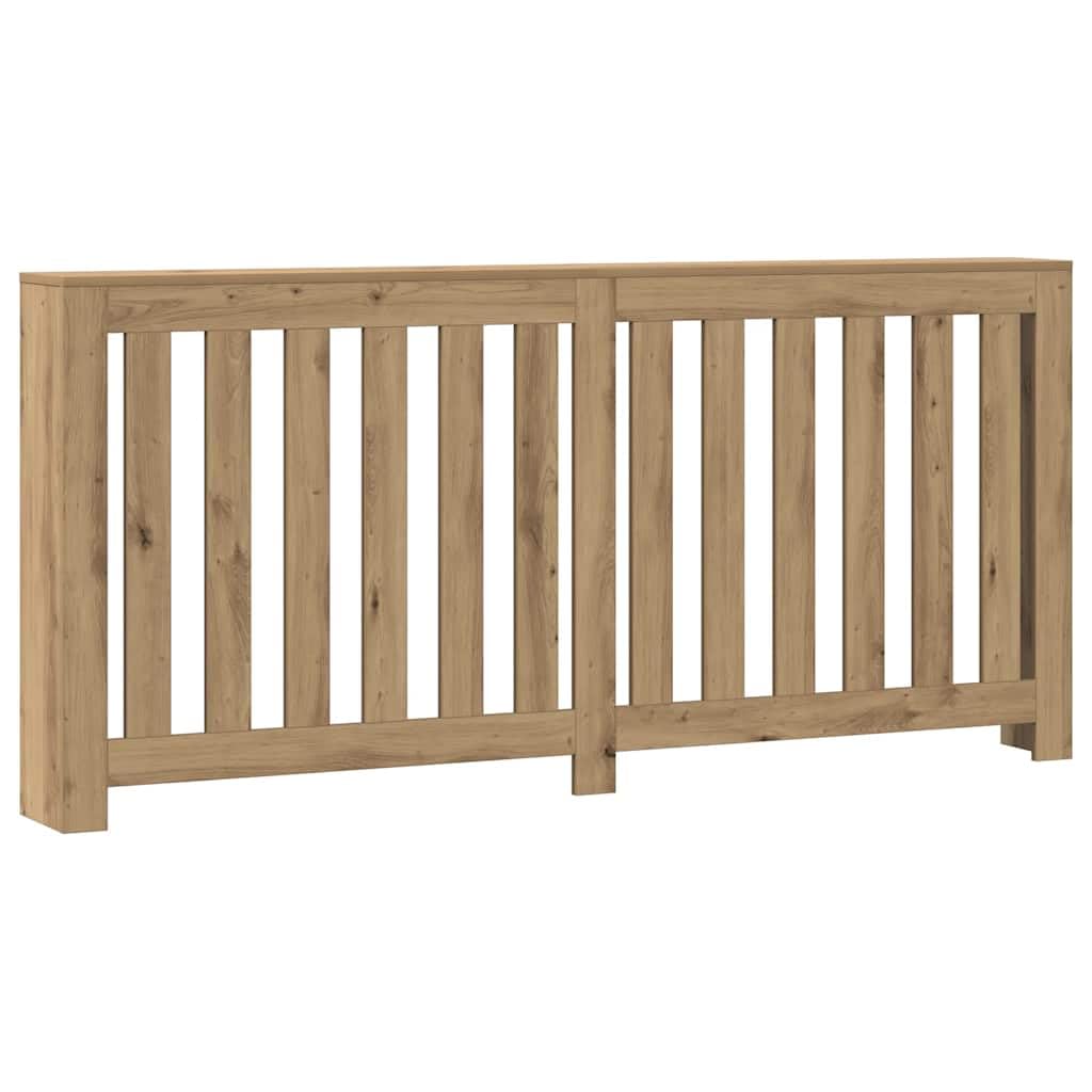 vidaXL Radiator Cover Oak 175 x 20 x 82 cm Engineered Wood