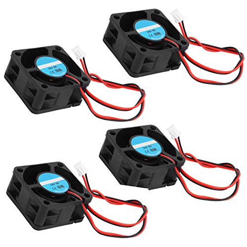 Haofy Ventilador de Refrigeración Disipación de Calor Eje de Aceite Impresora 3D 4020 24 V Ventilador Potente de bajo Ruido para Mejorar el Flujo de Aire y Enfriar la CPU para Entusiastas de PC 4