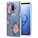 Produktbild Conie® Handyhülle Rück Schale für Samsung Galaxy S9 Plus / +, Ultra Slim TPU Hülle aus Silikon mit Bilder Motiv, Kanten Display Kamera Schutz, Motiv Blumen Design