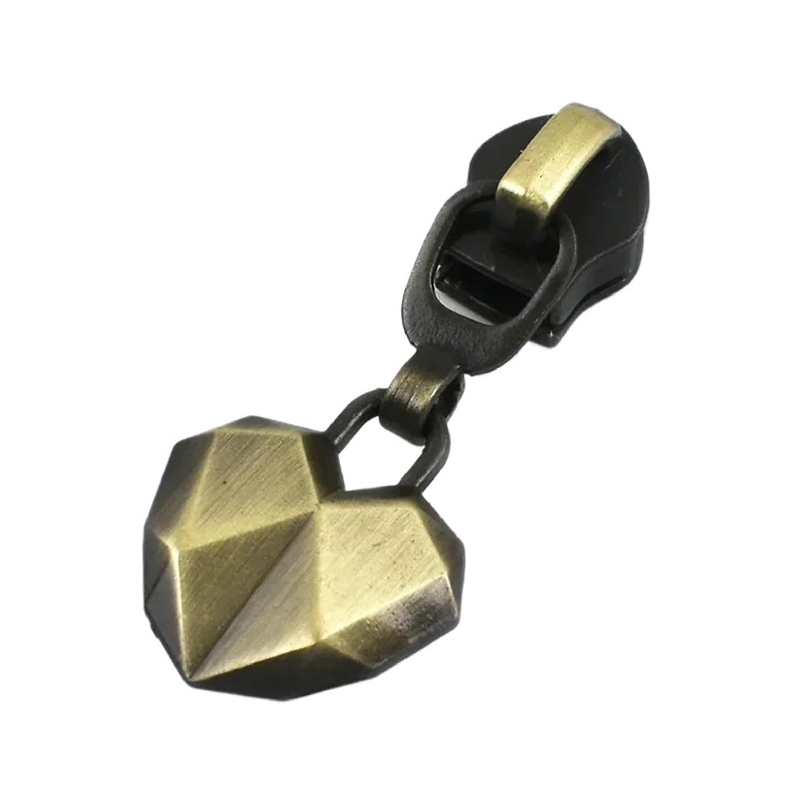 20 Pz 5# Cerniere Cursore for Nylon Cerniera Nastro Scarpe for Indumenti Zip Tirare Testa Borse Giacca Kit Di Riparazione Accessori FAI DA TE(XP074-Brass)