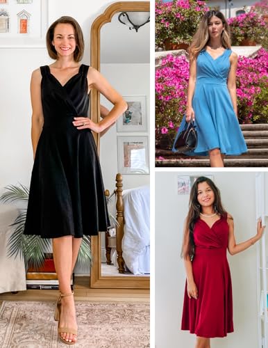 Grace Karin CL010698-1_S@#SYLTFD Wrap Elegant Cocktail Dress thumb #1