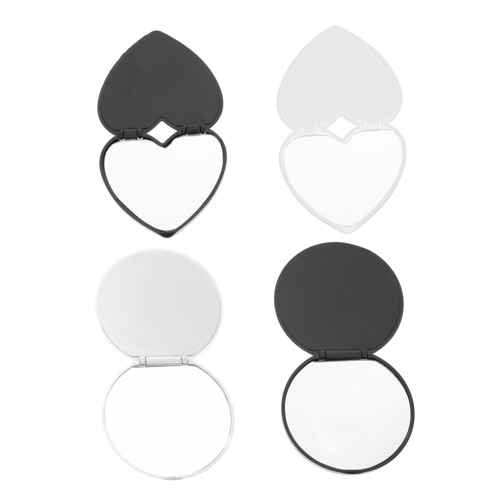 Miroir de poche portable pour cosmétique compact lors de vos voyages