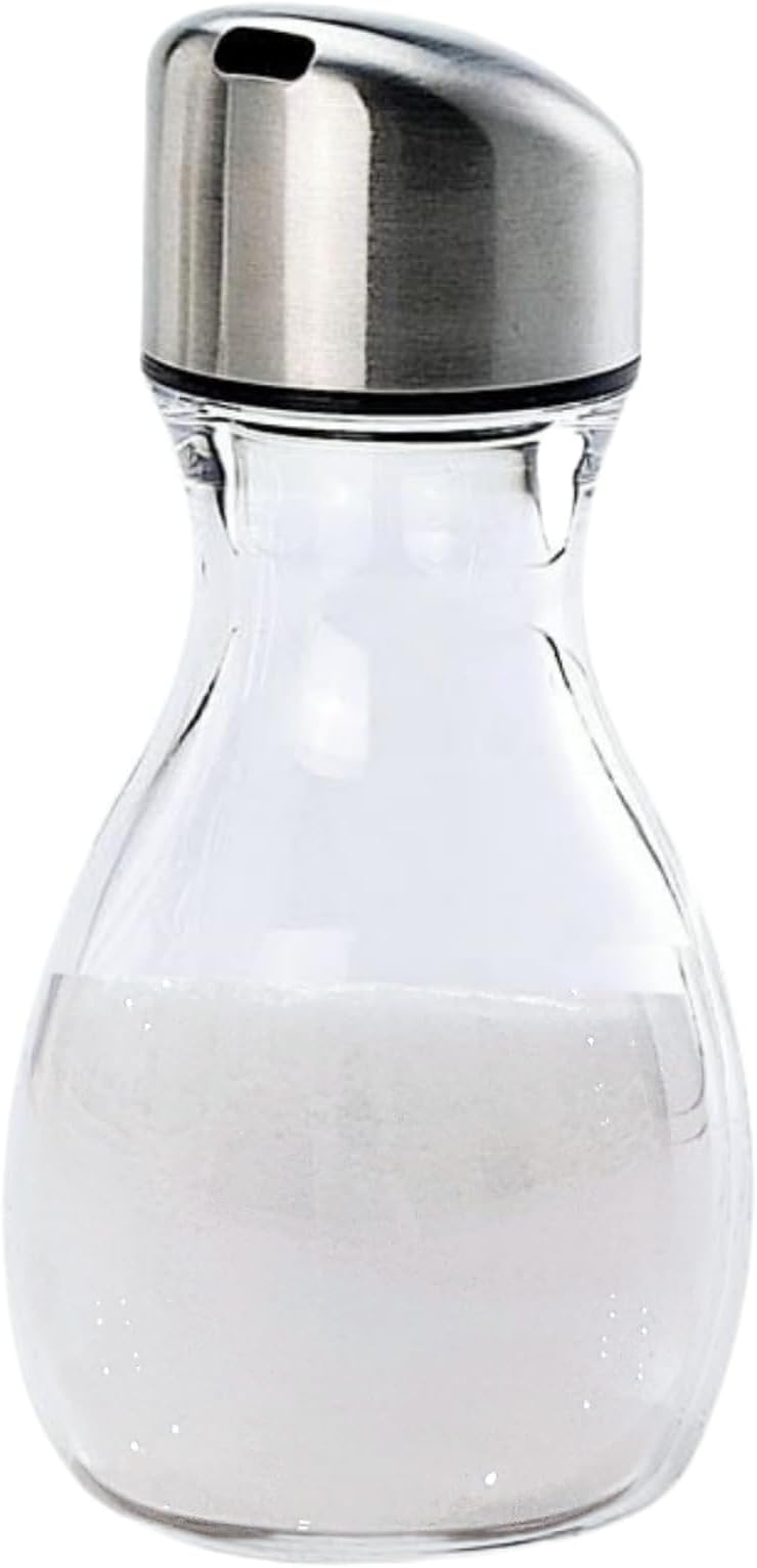J&M DESIGN Sugar Dispenser with Pour Spout for Coffee, Tea, and Baking - 9.5oz Container