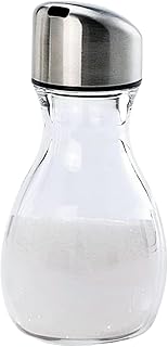 J&M DESIGN Sugar Dispenser with Pour Spout, Coffee Bar Accessories for Coffee, Tea and Baking - 9.5oz Container