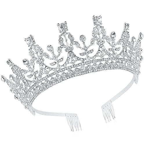 Aprince The Crowns for Women Comb Tiaras and Crowns for Women Birthday Crowns for Women Birthday Crown for Girls Princess Crowns and Tiaras for Little Girls Birthday Tiaras for Girls Tiara for Women