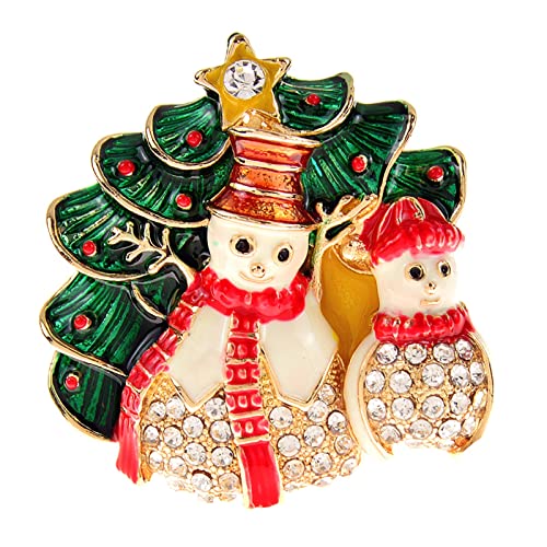 Broche de Noël bonhomme de neige le cadeau idéal pour accessoiriser un pull de fête
