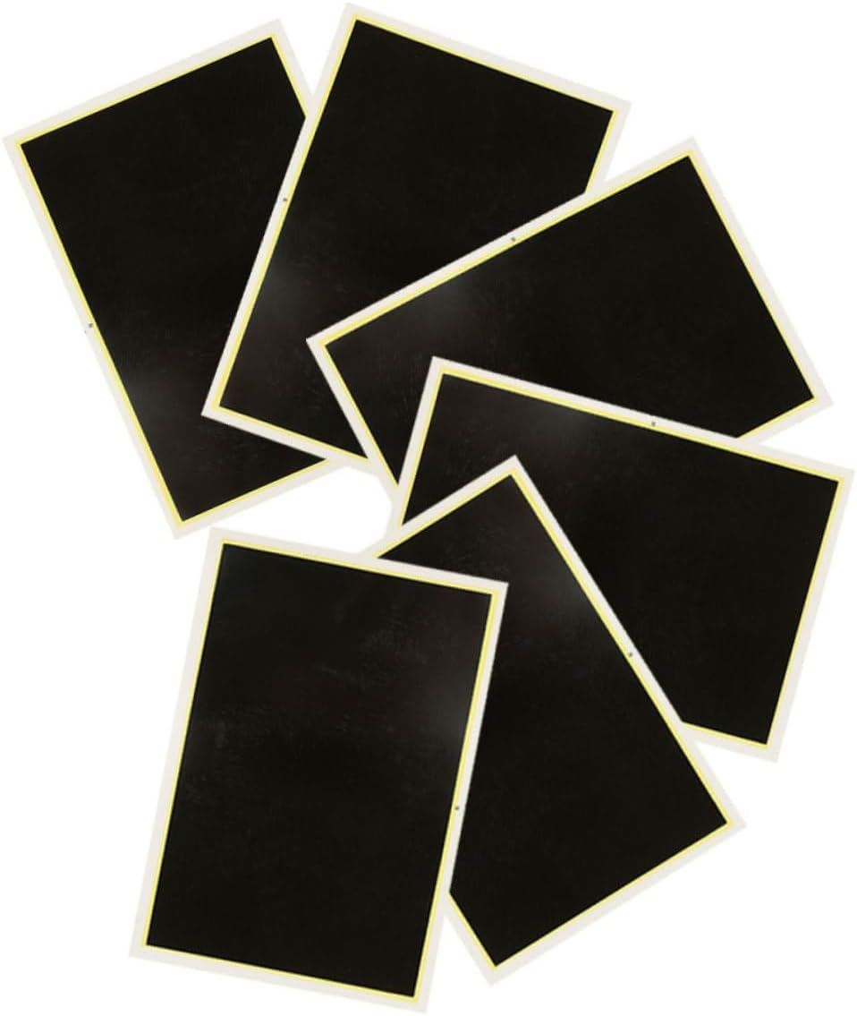 6pcs Engraving Paper for Engraving Machines Marking Paper for Glass Cutting Precision Etching for Ceramics User Friendly DIY Projects and Professional Applications