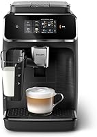 Vista 1 de Philips Máquina de café espresso totalmente automática serie 2300 con sistema de leche LatteGo y molinillo integrado, 4 preajustes de café y agua