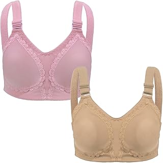 حمالة صدر فائقة الدعم للنساء بقالب مقاس C من لاسو، قطعتين، متعددة الألوان، مقاس 48 EU