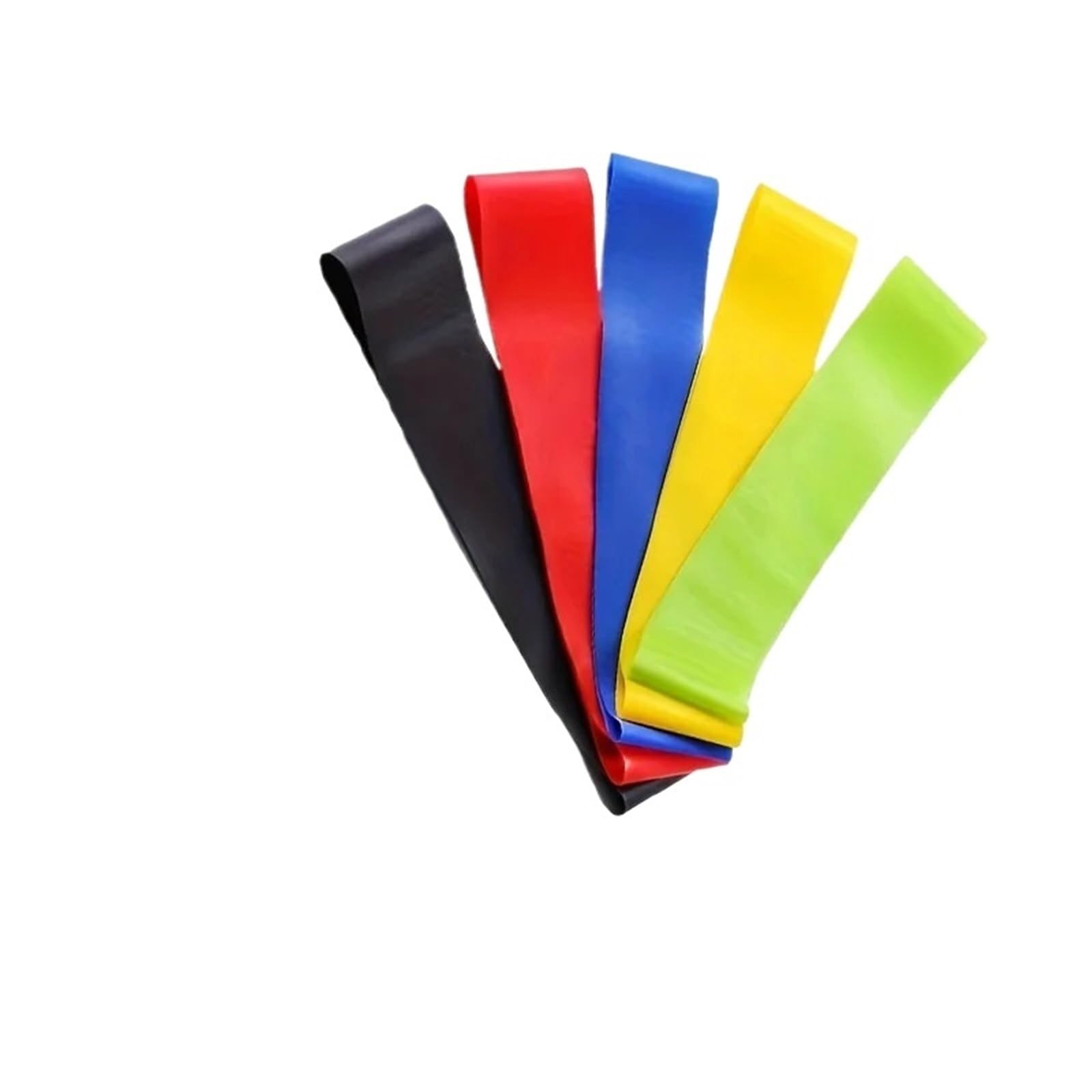 5 fasce elastiche di resistenza for fitness, allenamento a casa, yoga, sport per Allenamento