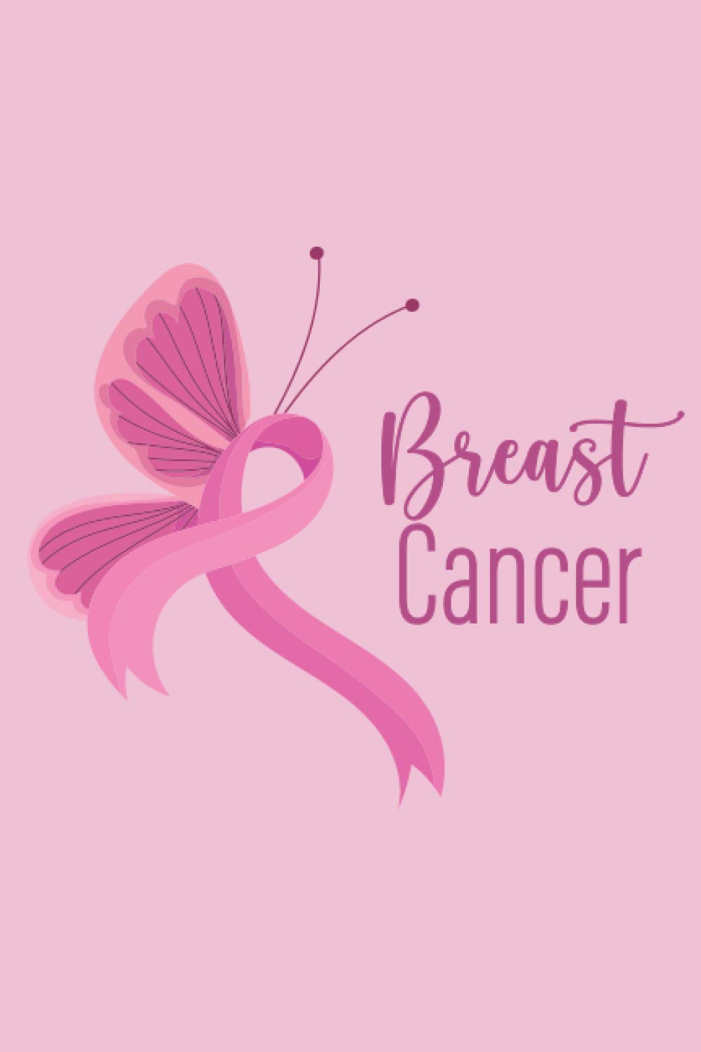 Breast Cancer: Pink Ribbon, Breast Cancer Survivor, October Breast Cancer 2020 Notebook/Journal, Woman Gift, 120 Pages of 6" x 9" Lined Notebook With Pink Cover