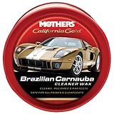 Mothers 05500-6 California Gold Brazilian Carnauba Cleaner Wax Paste - 12 oz, (Pack of 6)