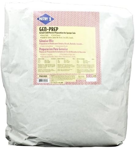 Instant Sponge Cake (Genoise) Mix, Neutral - 1 bag - 33 lb