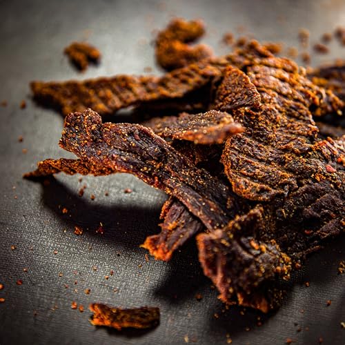 Image of Centennial Cuts Beef Jerky - Ghost Town Ghost Pepper - High Protein, Bold Ghost Pepper Heat - 7 oz Snack
