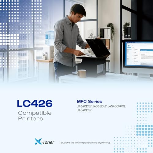 Cartouche d'encre LC426 compatible Brother pour documents nets - 2